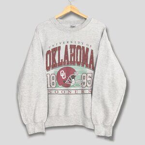 Vintage University of Oklahoma Sooners Football Sweatshirt NCAA Unisex Shirt Tee